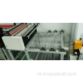Nieuwe vinyl PVC gezichtsmasker smelt geblazen niet-geweven stof computer snijmachine/papierrol tot bladsnijdermachine